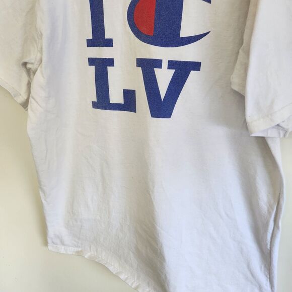 Champion Short Sleeve Crew Neck Graphic Print T-shirt Men's XL 0936 - Picture 6 of 8